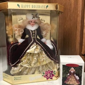 1996 Happy Holidays Special Edition Barbie